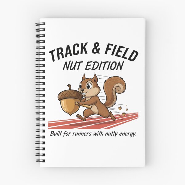 Item preview, Track & Field Nut Edition | Funny Squirrel Runner Design | Track Athlete Humor designed and sold by MS Pod Studio.