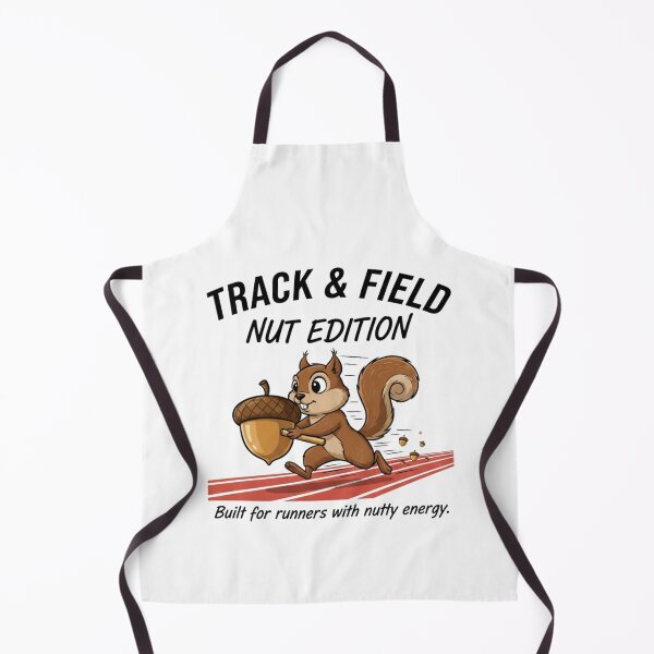 Item preview, Track & Field Nut Edition | Funny Squirrel Runner Design | Track Athlete Humor designed and sold by MS Pod Studio.