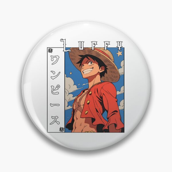 Item preview, Straw Hat Anime Adventurer – Smiling Pirate Hero Illustration designed and sold by lamiarte.