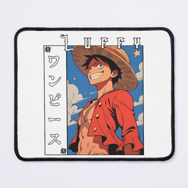 Item preview, Straw Hat Anime Adventurer – Smiling Pirate Hero Illustration designed and sold by lamiarte.