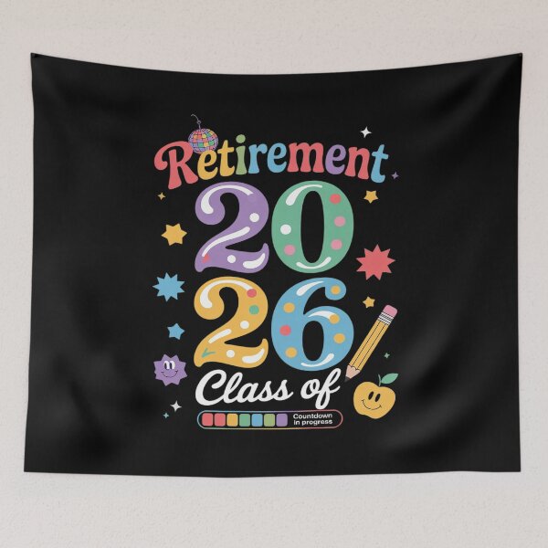 Item preview,  Retirement Class Of 2026 Countdown In Progress Teacher 2 designed and sold by MythWoot.