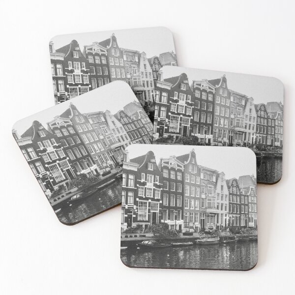 Item preview, Amsterdam, Brouwersgracht in black and white designed and sold by Amsterdam-Pan.