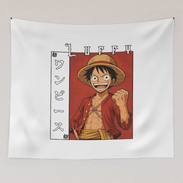 Item preview, Straw Hat Anime Adventurer – Smiling Pirate Hero Illustration designed and sold by lamiarte.