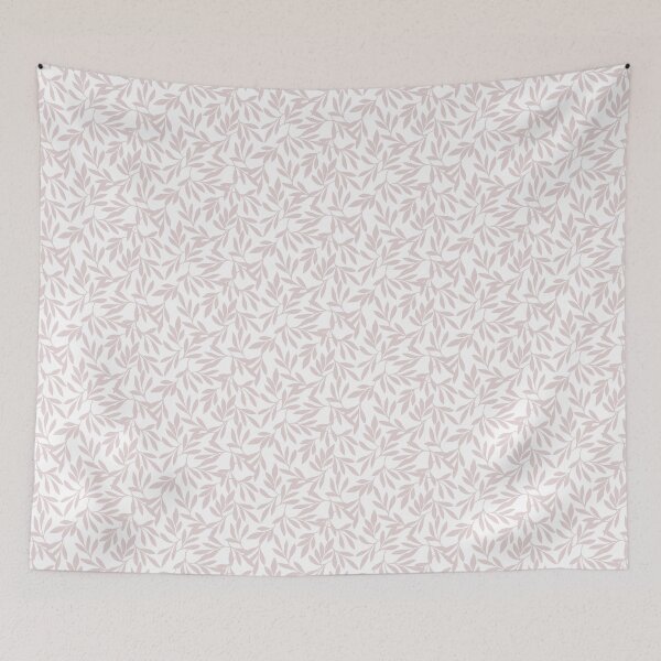 Item preview, Leafe Forest - Leafe and Wheat - blush designed and sold by Stephanie Fiona Design.