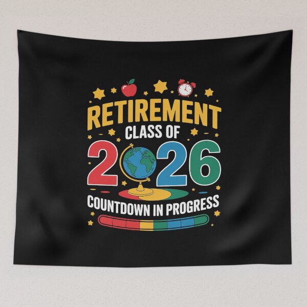 Item preview, Retirement Class Of 2026 Countdown In Progress Teacher designed and sold by CombatTask.