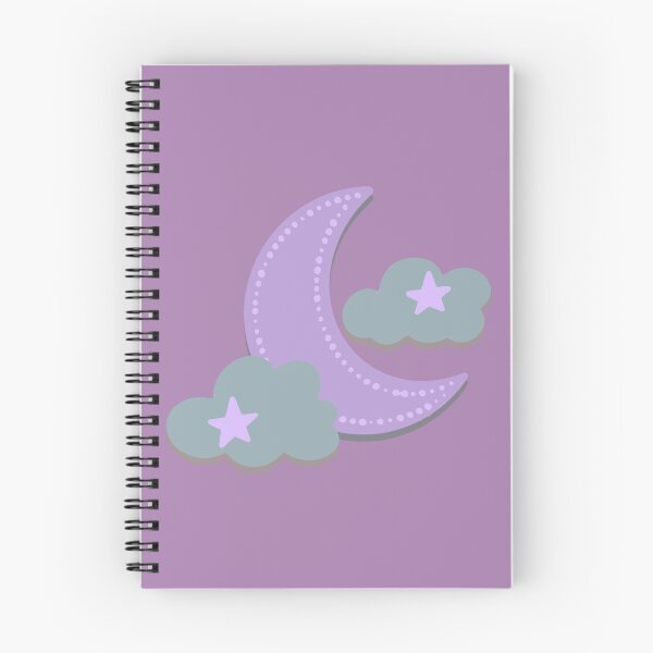 Item preview, Purple Stormy Night Crescent Moon designed and sold by AceTayYay.
