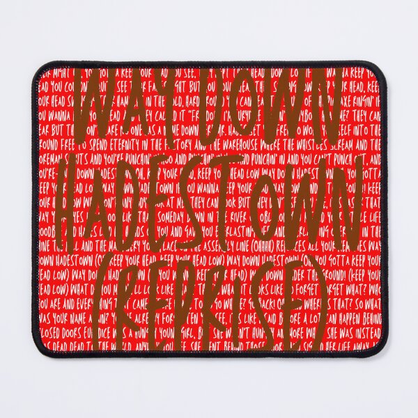 Item preview, Hadestown Lyrics designed and sold by broadwaygirl142.