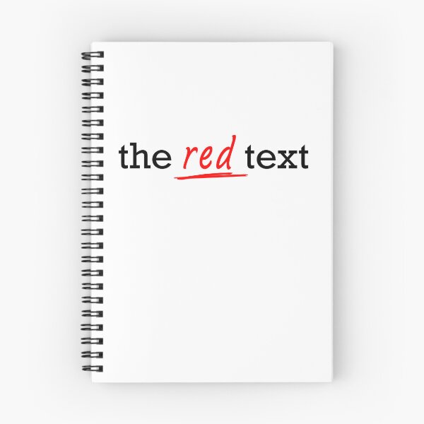 Item preview, The Red Text designed and sold by DWStudiosMI.