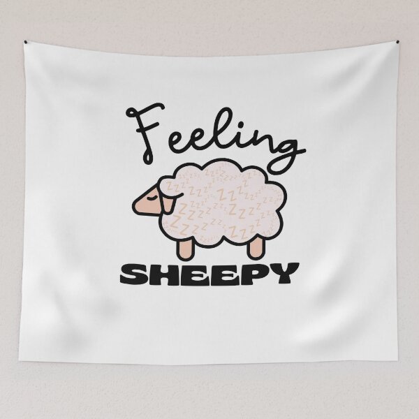 Item preview, Sleepy Sheep Counting Zs — Cute Sleep Pun for Nap Lovers designed and sold by SunandShade.