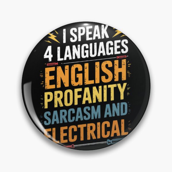Item preview, Electrician Joke Electrical Speak Quote designed and sold by PowAcademy.