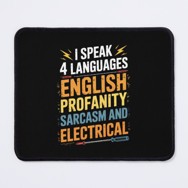 Item preview, Electrician Joke Electrical Speak Quote designed and sold by PowAcademy.
