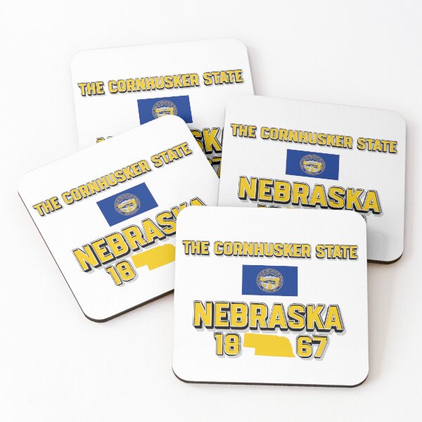 Item preview, Nebraska State Flag with Admission Date 1867 designed and sold by QuoteCanvas.TH.