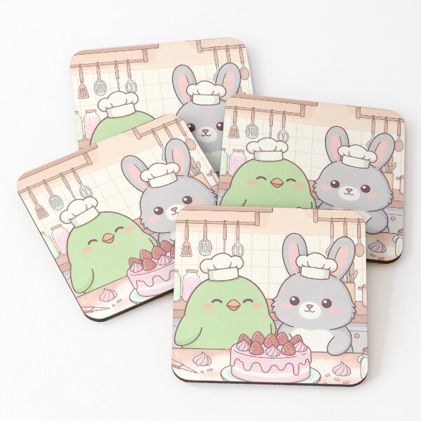 Item preview, Pip and Bunbun’s Bakery - Kawaii Strawberry Cake Kitchen designed and sold by lilyb2025.