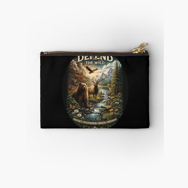 Item preview, DEFEND THE WILD, PROTECT WILDERNESS,  WILDLIFE. designed and sold by raspeed.