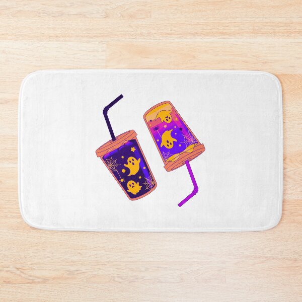 Item preview, Neon Ghost Halloween Drink Cup Illustration designed and sold by Horrify.
