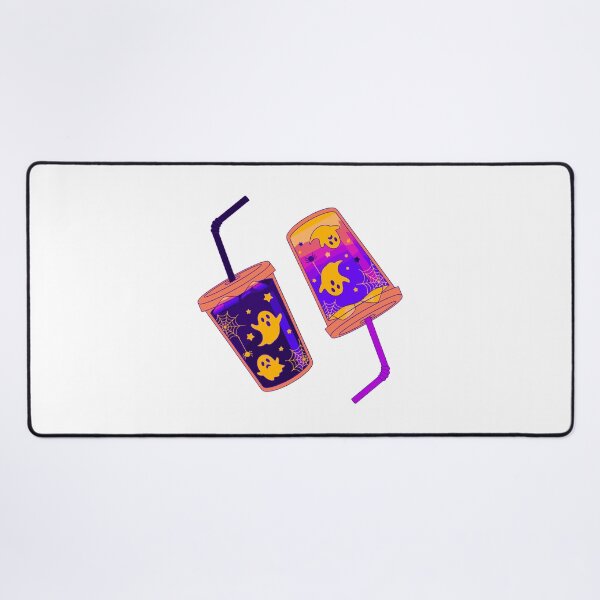 Item preview, Neon Ghost Halloween Drink Cup Illustration designed and sold by Horrify.