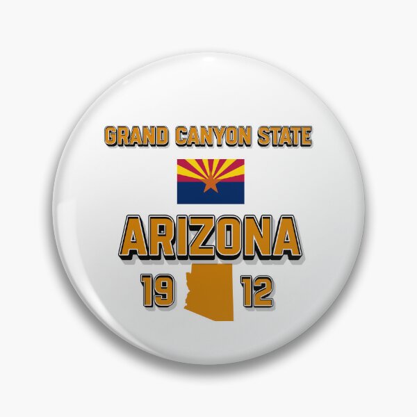 Item preview, Grand Canyon State Motto, Flag and 1912 Date Design designed and sold by QuoteCanvas.TH.