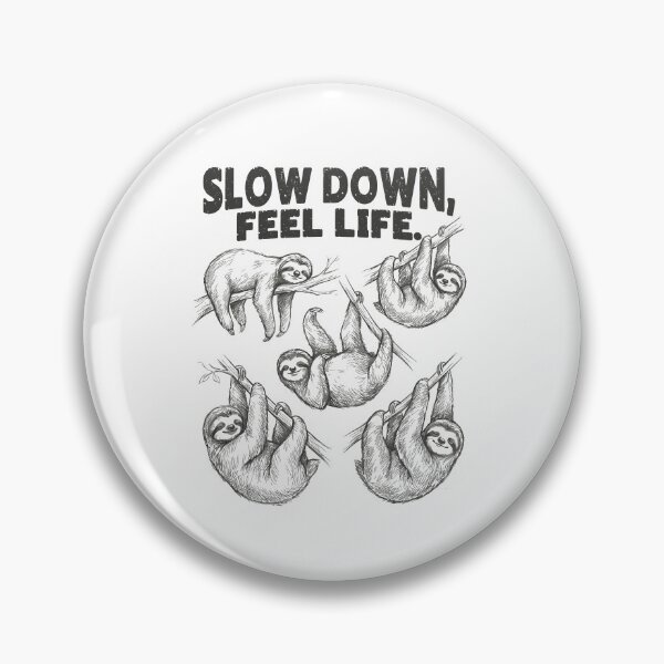 Item preview, Sloth Vintage Tattoo Illustration Slow Down Feel Life designed and sold by MuniraWearify.