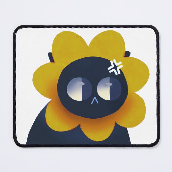 Item preview, Angry Cat With Yellow Flower designed and sold by Asutip.