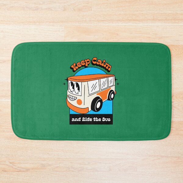 Item preview, Keep Calm and Ride the Bus | Cute Retro Bus Design designed and sold by Homelife3.