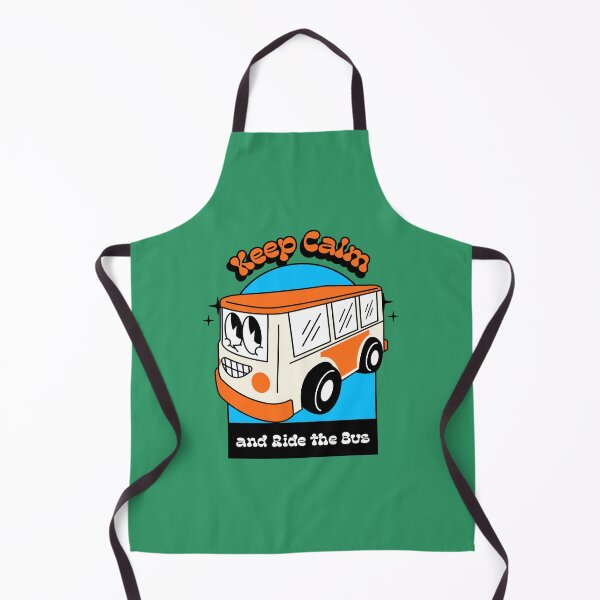 Item preview, Keep Calm and Ride the Bus | Cute Retro Bus Design designed and sold by Homelife3.