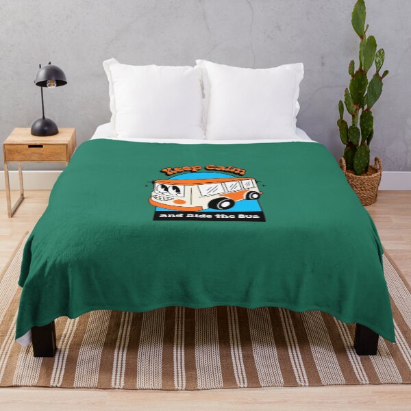 Item preview, Keep Calm and Ride the Bus | Cute Retro Bus Design designed and sold by Homelife3.