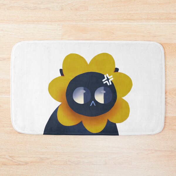Item preview, Angry Cat With Yellow Flower designed and sold by Asutip.
