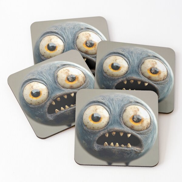Item preview, Strange round creature with big eyes designed and sold by anytka.