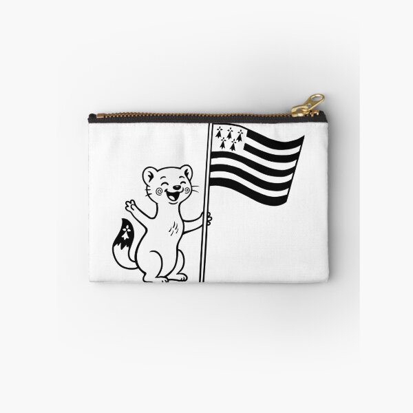 Item preview, Cute Breton Ermine with flag of Brittany designed and sold by 1enchik.