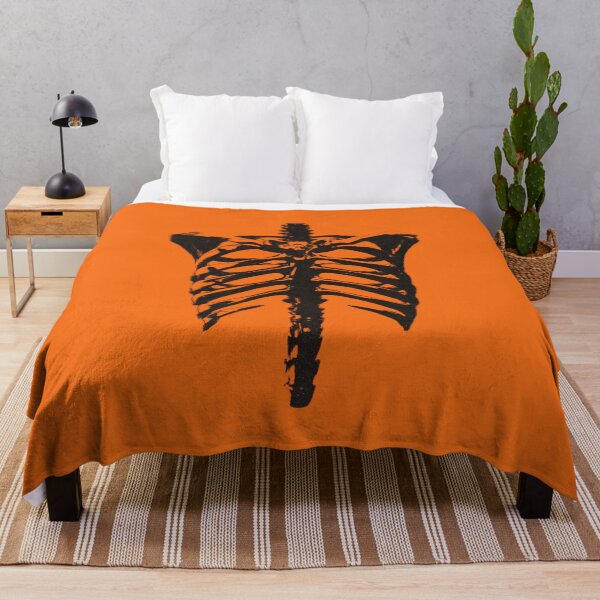 Item preview, Orange Skeleton Ribcage Illustration designed and sold by kiamiontie.