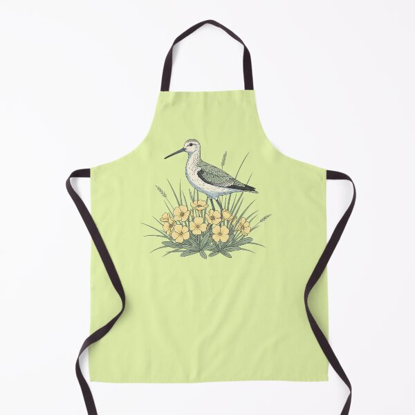 Item preview, Vintage Sandpiper Seaside Floral Design designed and sold by BirdsnStuff.