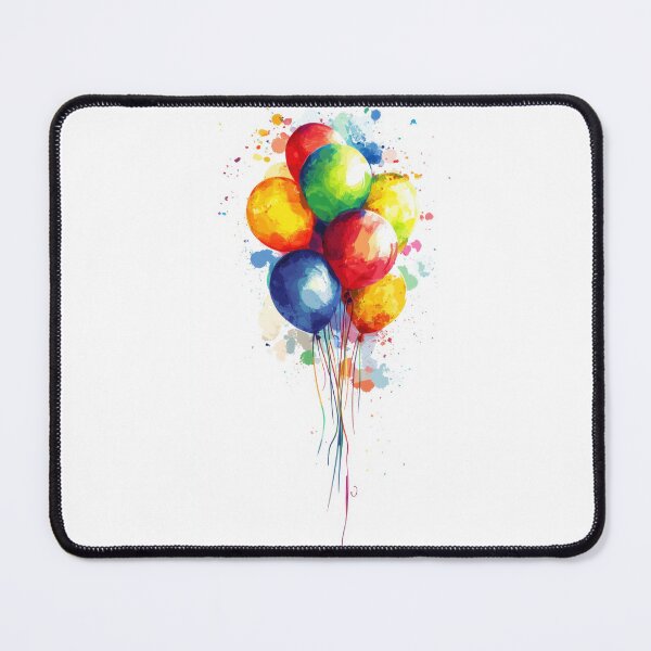 Item preview, Colorful balloons floating in air designed and sold by anytka.