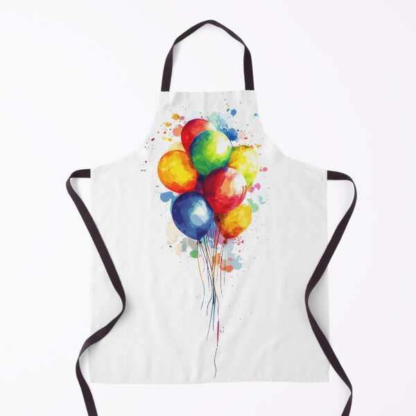 Item preview, Colorful balloons floating in air designed and sold by anytka.