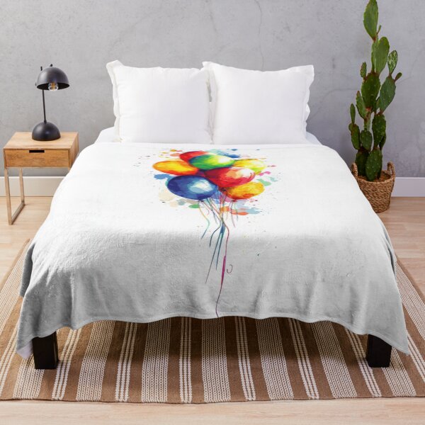 Item preview, Colorful balloons floating in air designed and sold by anytka.