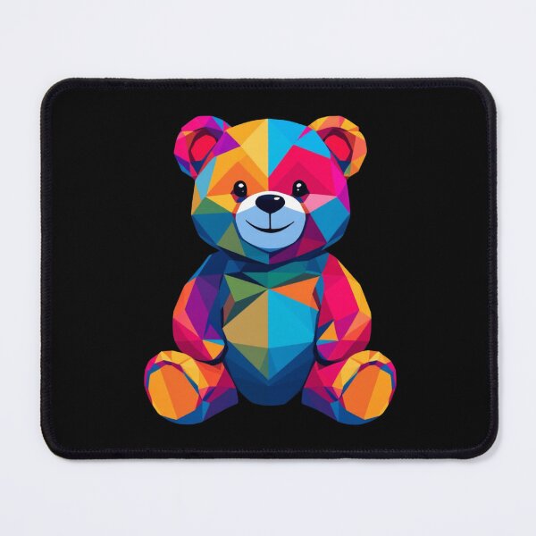 Item preview, Modern Abstract Teddy Bear designed and sold by roxysnextgenart.