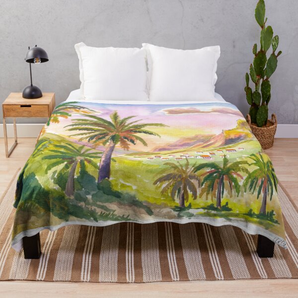Item preview, Golden Valle Gran Rey Oasis of Palms and Light designed and sold by artshop77.