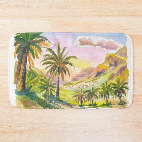 Item preview, Golden Valle Gran Rey Oasis of Palms and Light designed and sold by artshop77.