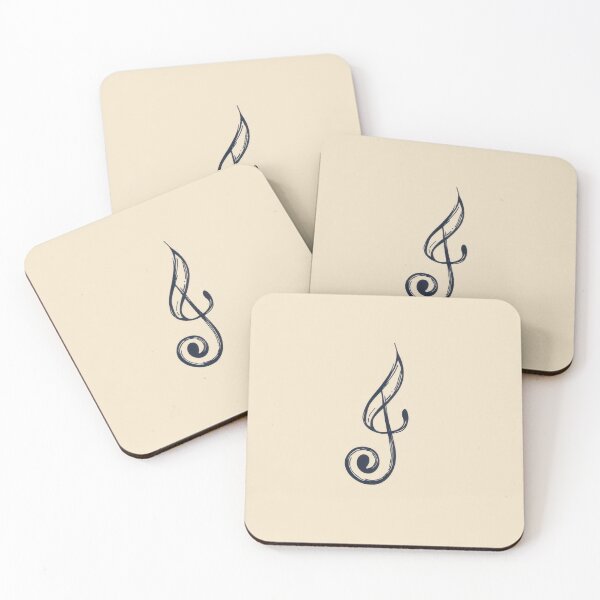 Item preview, Note design on plain BG designed and sold by anytka.