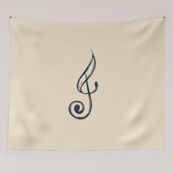 Item preview, Note design on plain BG designed and sold by anytka.