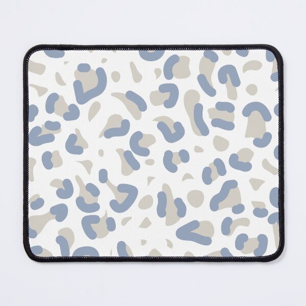 Item preview, Animal Spots - Feline Frenzy - blue tan designed and sold by Stephanie Fiona Design.