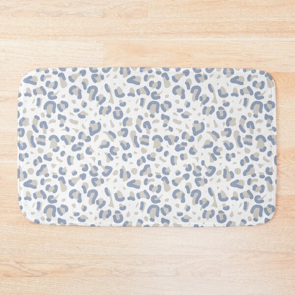 Item preview, Animal Spots - Feline Frenzy - blue tan designed and sold by Stephanie Fiona Design.