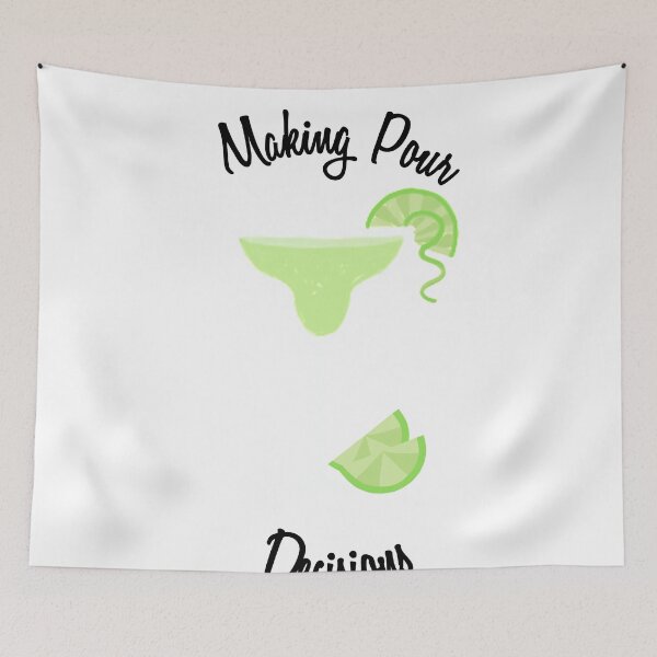 Item preview, Making Pour Decisions with Margarita Glass designed and sold by Swigalicious.
