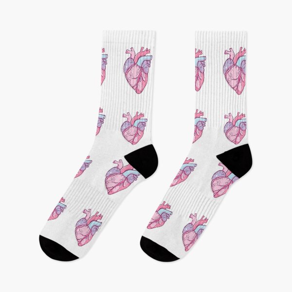 Item preview, Sparkly Anatomical Heart Art - Pink Aesthetic Human Heart designed and sold by EchoPrint Co..