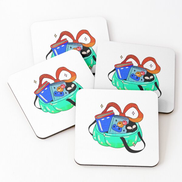 Item preview, Cute Halloween Pumpkin Candy Bag with Spooky Drinks designed and sold by Horrify.