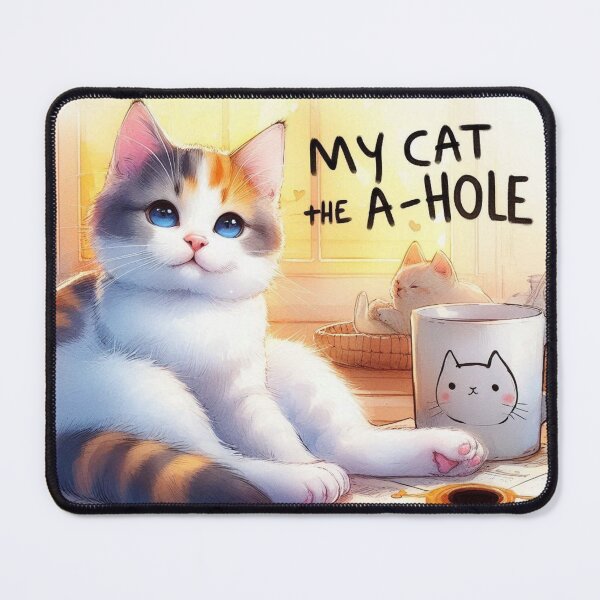Item preview, The A-Hole Cat designed and sold by TinCatOutPost.