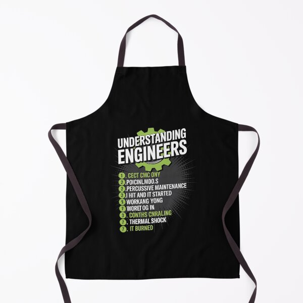 Item preview, Engineer Understanding Engineers Men Black Cotton Blend designed and sold by PowAcademy.