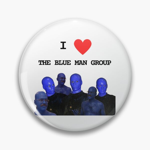 Item preview, I heart the blue man group; tobias designed and sold by pattyrose.