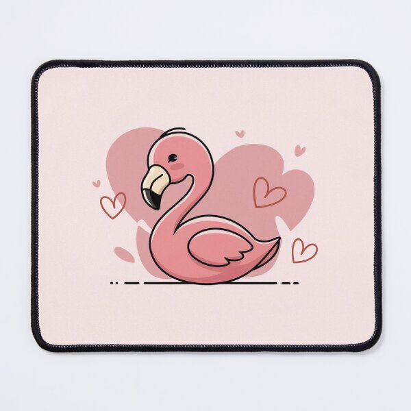 Item preview, Flamingo Love Valentine Art designed and sold by NeatThingLover.