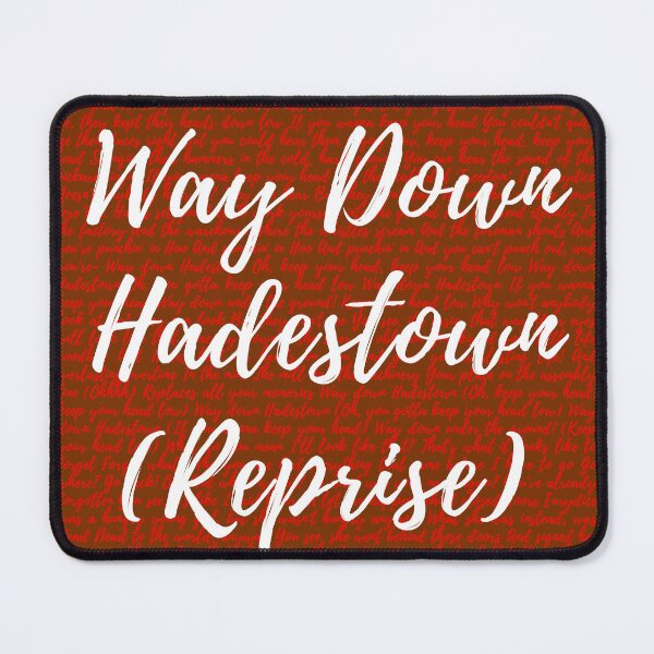 Item preview, Hadestown Lyrics designed and sold by broadwaygirl142.