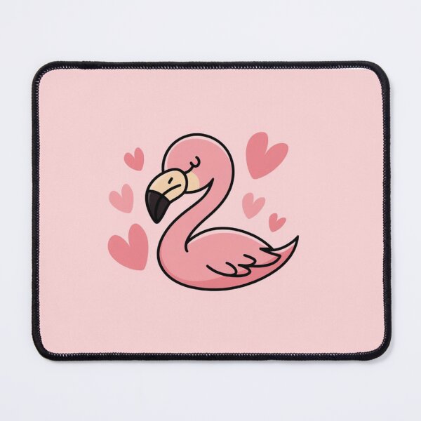 Item preview, Valentine Flamingo Art designed and sold by NeatThingLover.
